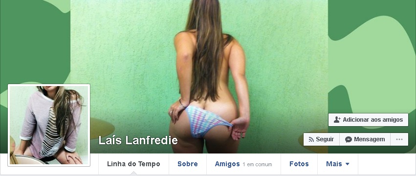 Lais Lanfredie Batería extravagante de Sampa a la que le encanta presumir en Facebook