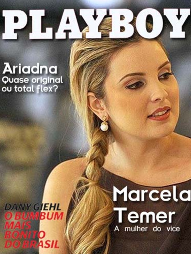 Marcela Temer Peladinha La primera dama de Brasil en la red