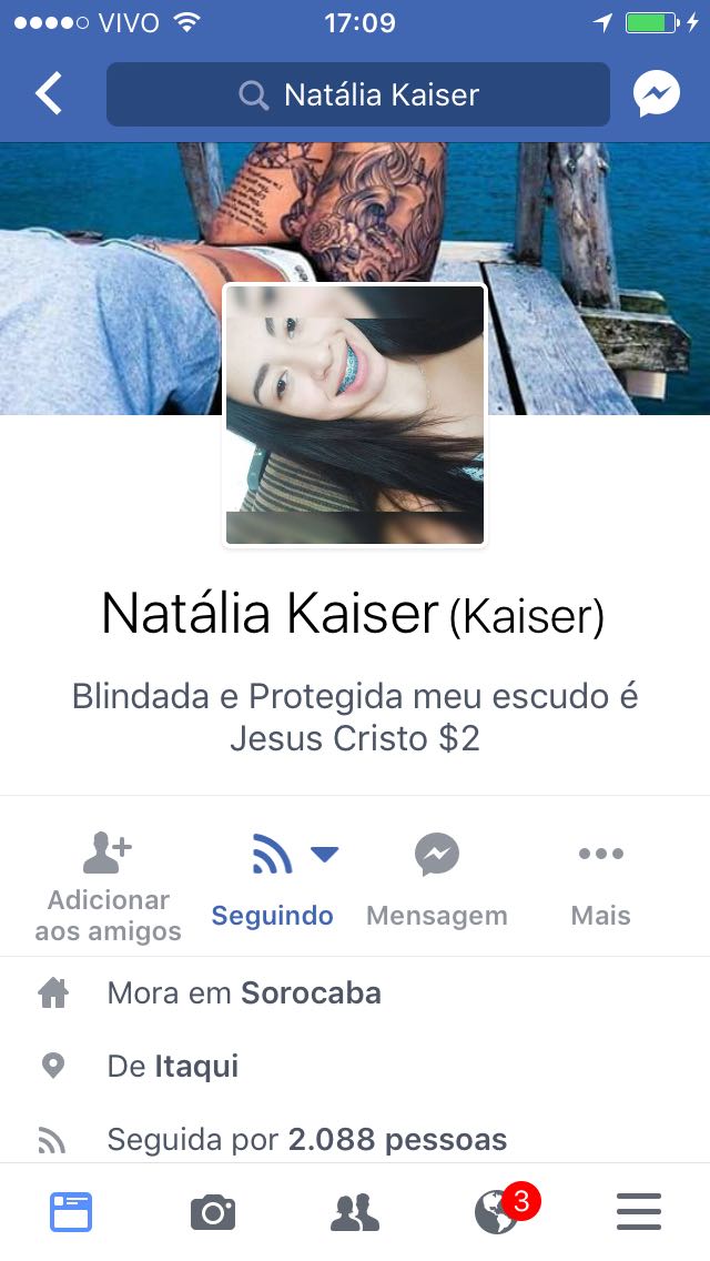Natalia Maldosa Ninfa de Sorocaba filtró en la red fotos de desnudos